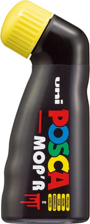 Marker POSCA PCM-22 MOP'R, ekstra trashë, multikolor, majë e rrumbullakët, 1 copë, e verdhë