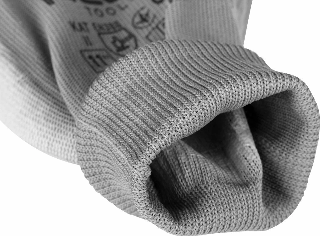 Dorëza pune Neo 97-646, poliester me veshje PU, 4131X, madhësia 8, gri