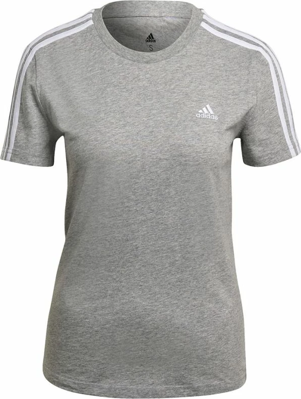 Maicë adidas Essentials Slim për femra, gri