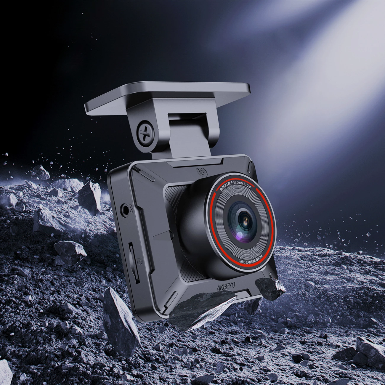 Kamerë makine AKEEYO P1 FullHD 30fps, 120°, WiFi 2.4G, USB-C, e zezë