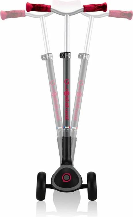 Skuter për fëmijë Globber, i zi i kuq