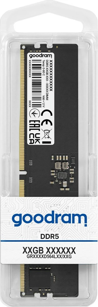RAM memorje Goodram DIMM GR5600D564L46/48G, 48 GB, DDR5, e zezë