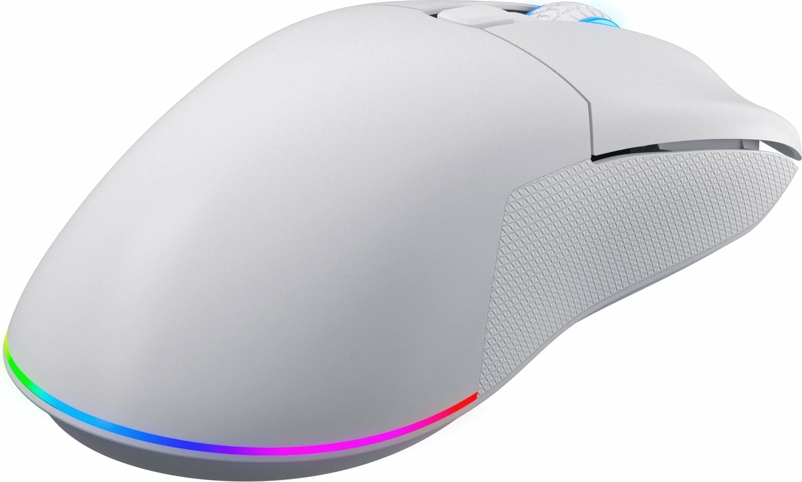 Maus gaming Hator Pulsar 3 Wireless, 12000 DPI, RGB, 2.4GHz/Bluetooth/USB-C, i bardhë