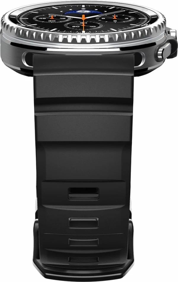 Rrip silikoni Spigen WBS2 për Samsung Galaxy Watch 8/8 Classic 40/44/46 mm, i zi, 1 copë