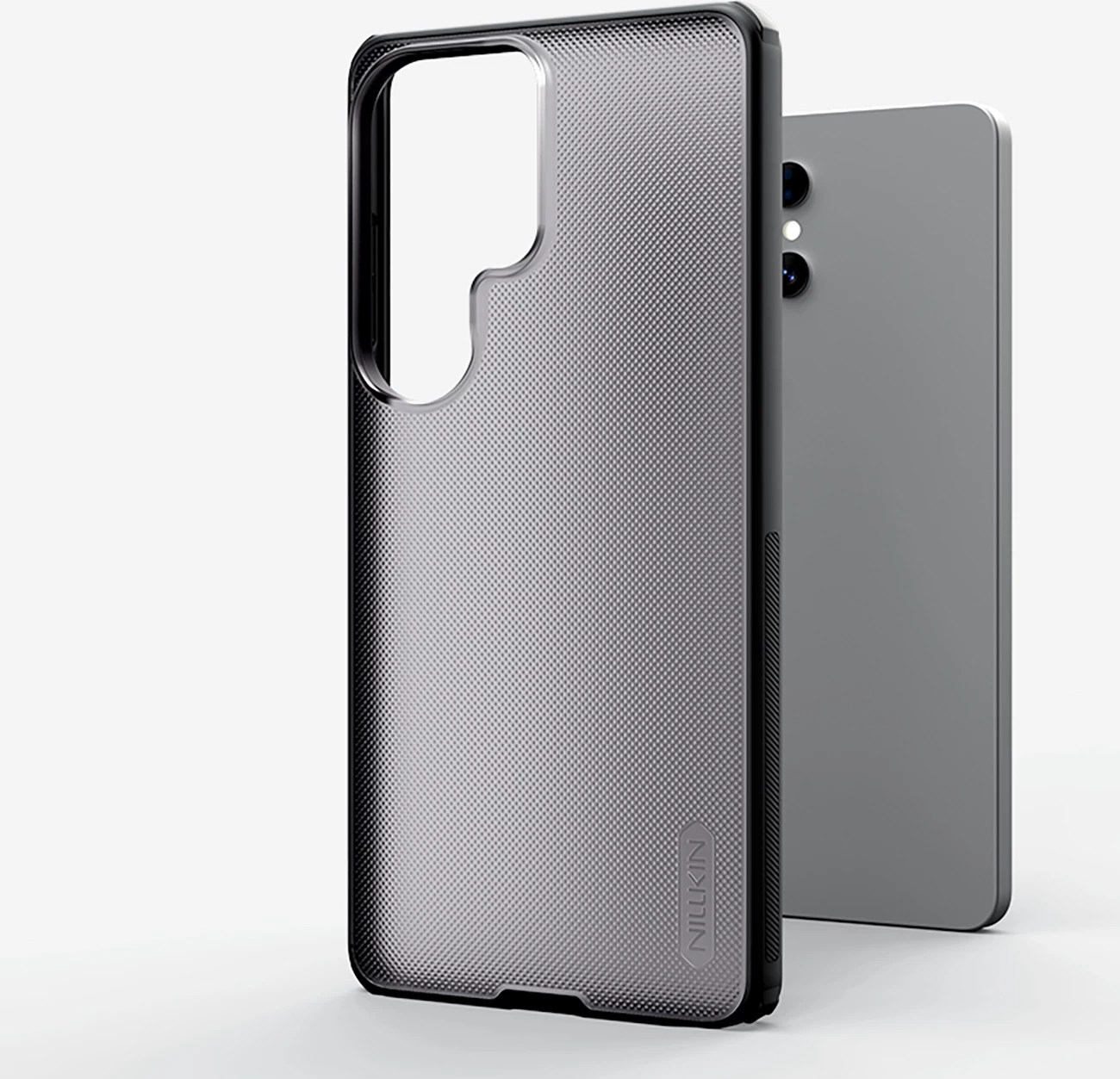 Mbështjellës Nillkin Super Frosted Shield Pro magnetik (MagSafe) për Samsung Galaxy S26, PC+TPU, i tejdukshëm i zi