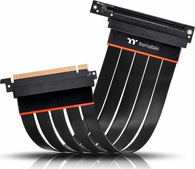 Riser PCI-E Thermaltake TT Premium PCI-E 4.0 Extender 200mm 90° (AC-060-CO1OTN-C2), zi
