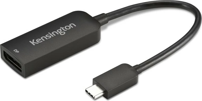 Adapter USB-C në DisplayPort Kensington CV5000DP, 4K/8K, i zi