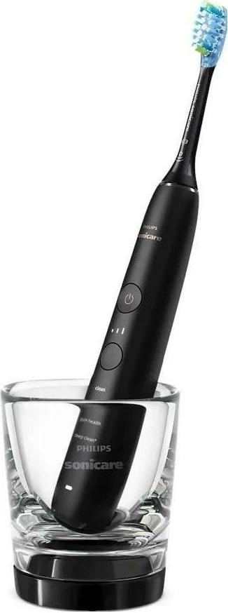 Furçë dhëmbësh sonike Philips Sonicare DiamondClean 9000 HX9914/57, e bardhë e zezë