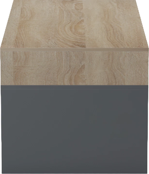 Tavolinë kafeje Consa, sonoma-antracit, 120x60x52.8cm