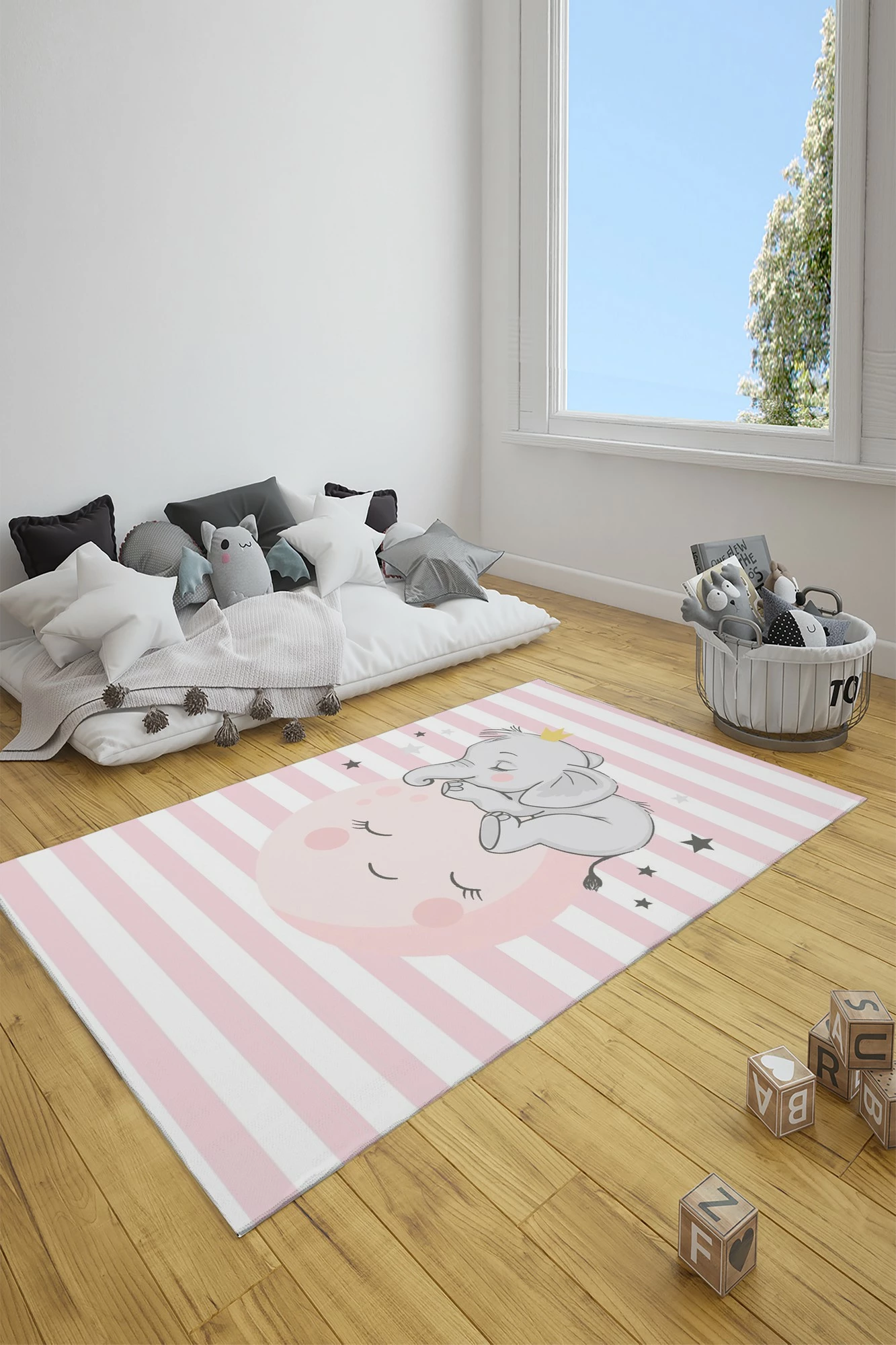 Qilim multikolor për fëmijë, 180x280cm, Conceptum Hypnose CT-3143