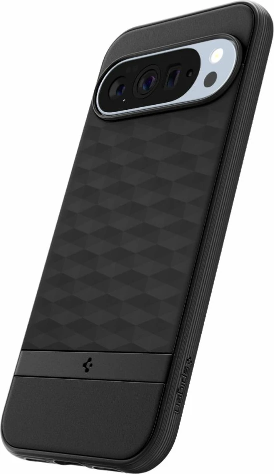 Mbështjellës Spigen Parallax Mag për Google Pixel 10 Pro XL, MagSafe, matte black, 1 copë
