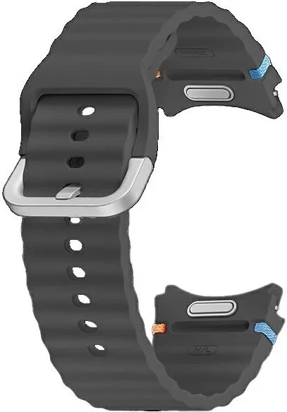 rrip silikoni Samsung ET-SNL31LBE, M/L, për Galaxy Watch 4/5/6/7, gri e errët