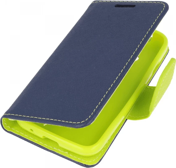 Mbështjellës flip HAVANA Fancy Diary për Samsung Galaxy A14, blu/jeshile