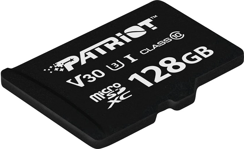 Kartelë Patriot Memory VX Series 128 GB MicroSDXC, e zezë