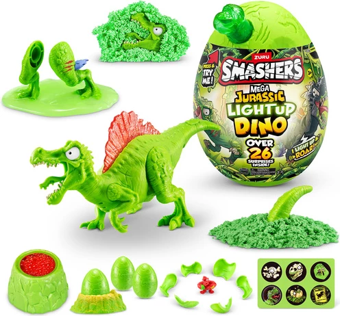 Smashers Dino Island Mega Jurassic Mystery Egg – Paketë me 2 Vezë Misterioze nga ZURU