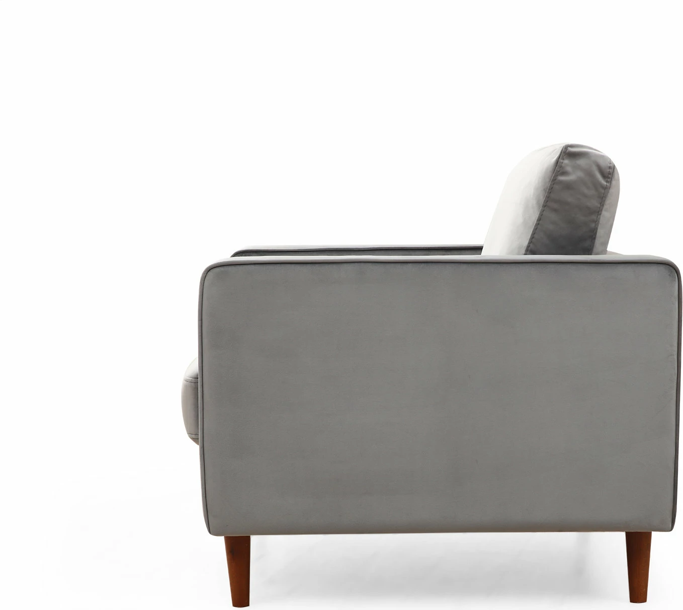 Karrige krahu Rome, ngjyrë gri e çelët, Atelier del Sofa