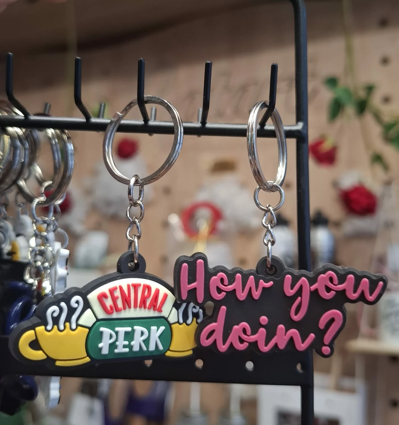 Set varese celsash me serialin Friends (Friends Tv Show Keychains)