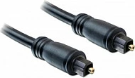 Kabllo optike audio DeLOCK 82887 TOSLINK-TOSLINK 1 m, e zezë