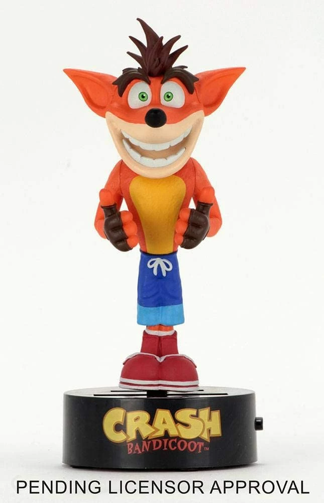 Figurinë Body Knocker NECA Crash Bandicoot Crash me energji diellore
