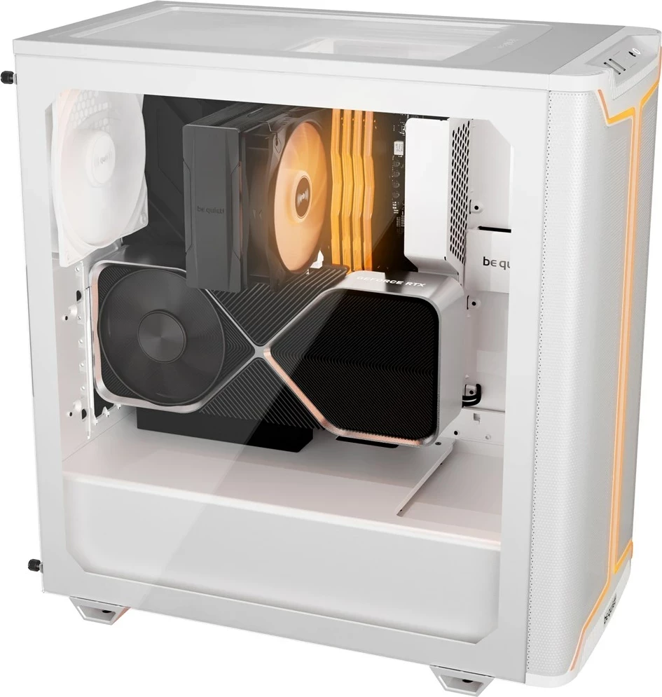 Kasë BE QUIET! Pure Base 501 DX, midi tower, BGW77, e bardhë