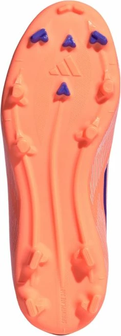 Atlete futbolli për fëmijë adidas F50, coral