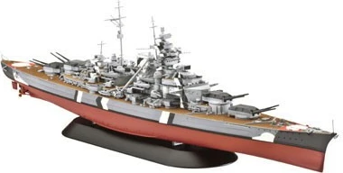 Model plastik i anijes luftarake Revell Bismarck 1:700, 295 pjesë