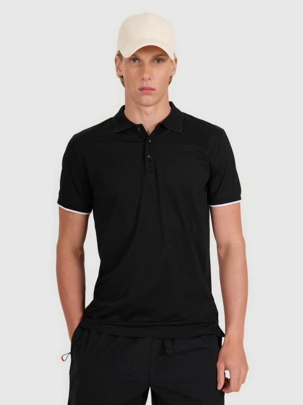 Maicë polo për meshkuj 4F, e zezë [Madhësia: XL]