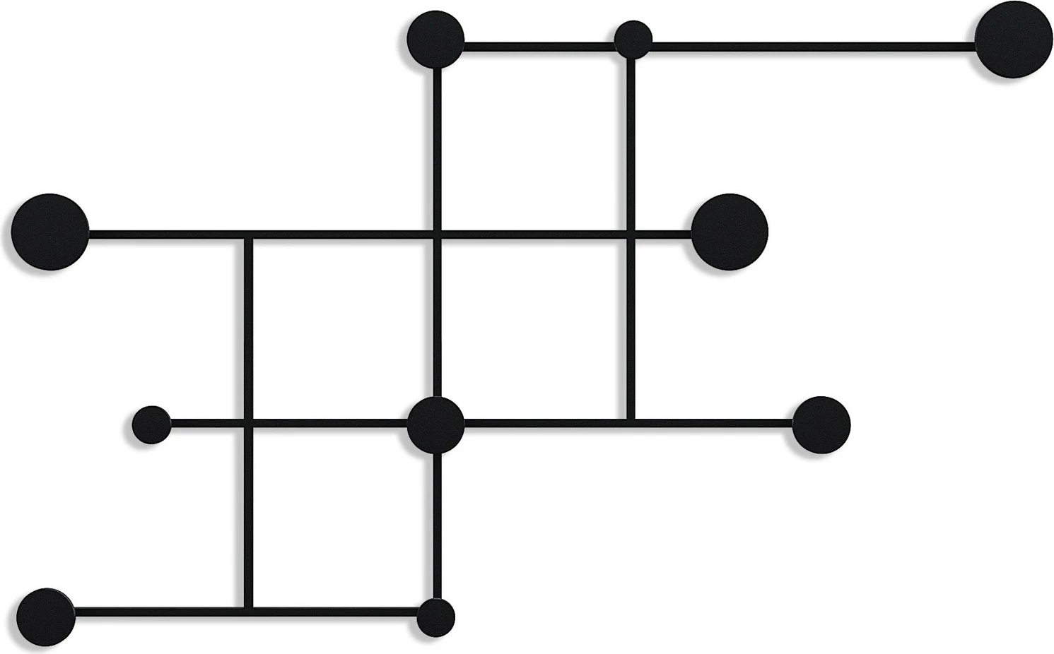 Varëse muri metalike Wallity, Fatara, e zezë