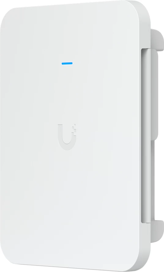 Pikë aksesi Wi‑Fi 7 UBIQUITI UniFi U7 Pro Wall 5.7 Gbps, PoE+, e bardhë