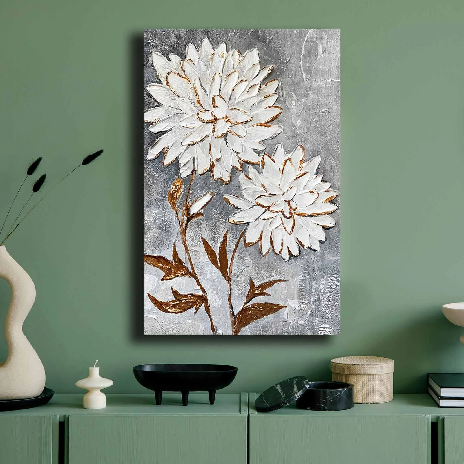 Pikturë dekorative në kanavacë, shumëngjyrëshe, 45x70cm, 4570GSC-016