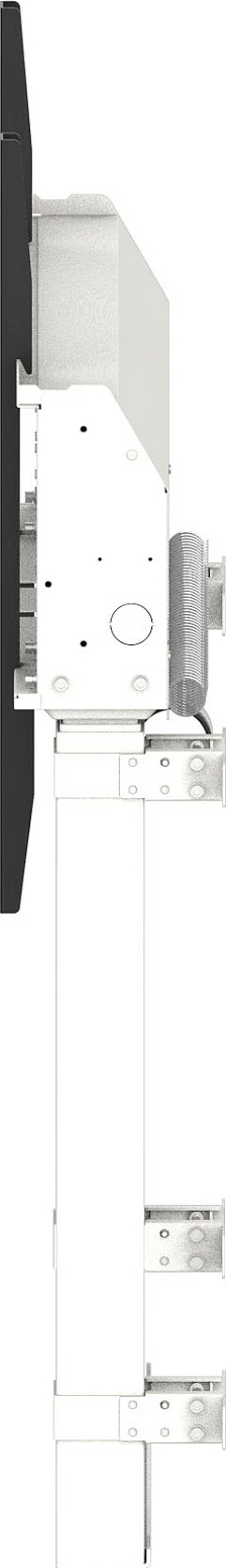 Mbajtëse dyshemeje elektrike për ekran iiyama Pylon, VESA 800x600, deri 120kg, 55-98", e bardhë