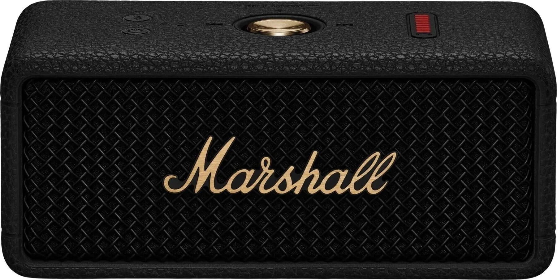 Altoparlant portativ Marshall Emberton III 32+ orë, Bluetooth 5.3, IP67, 360° sound, mikrofon, USB-C, i zi dhe bronz