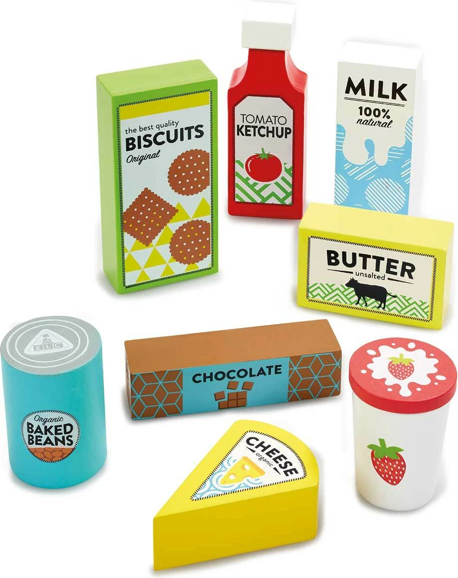 Early Learning Centre Wooden Food Shopping Set