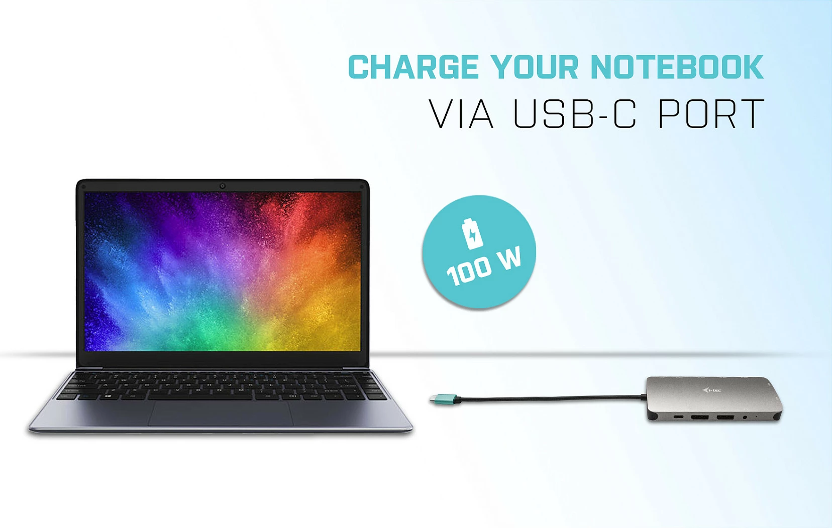Stacion dokimi USB-C i-tec Metal Nano 3x Display, HDMI + 2x DisplayPort, LAN, PD 100W, i argjendtë