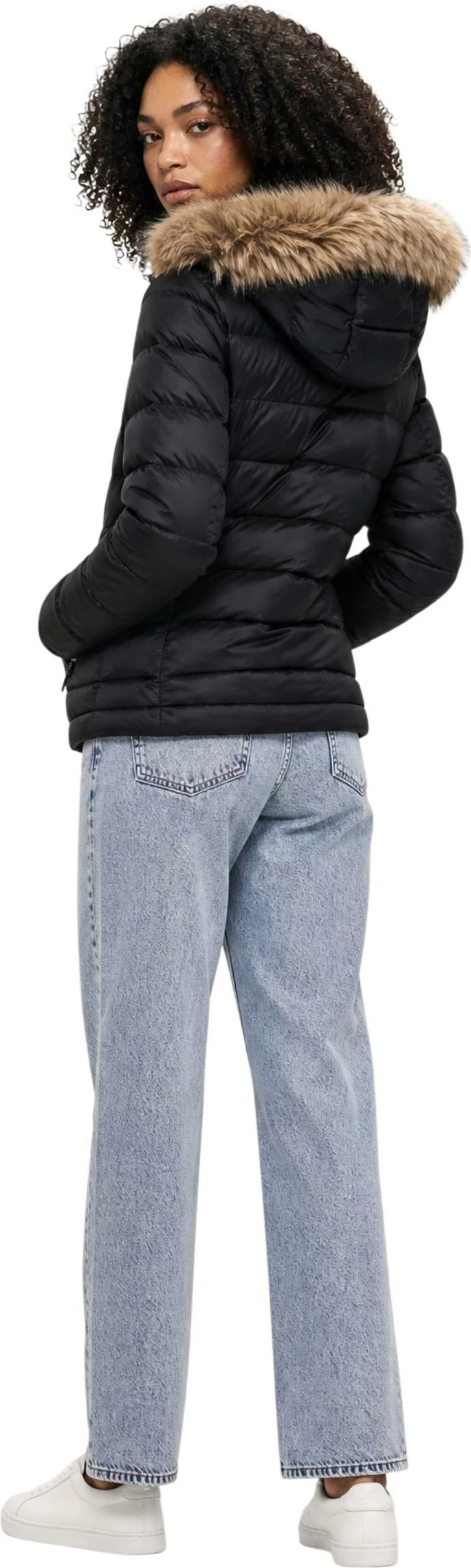 Jakne për femra Blauer Arcadia 26WBLDC03038, e zezë-bezhë [Madhësia: M]