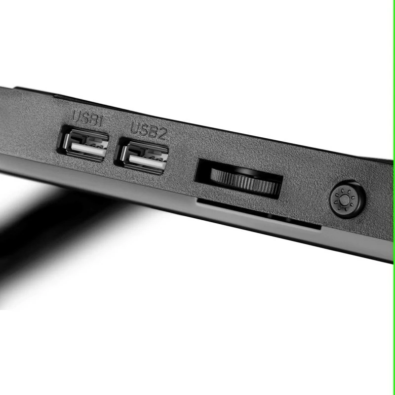 Stendë ftohëse për laptop DEFENDER NS-502, 15.6"-17", 2W, 2xUSB, E zezë
