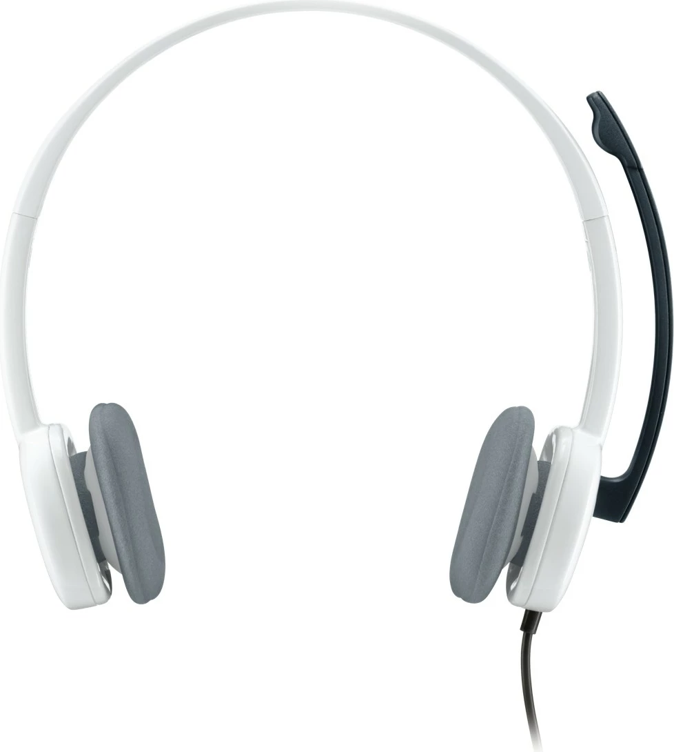 Kufje Logitech H150 Stereo, Wired, Office/Call center, 20 - 20000 Hz, 80 g, Të bardha
