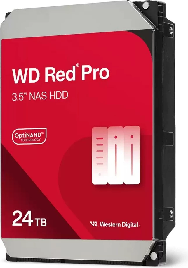 HDD WD Red Pro WD241KFGX, 24 TB, 3.5 inç, 512 MB, 7200 rpm