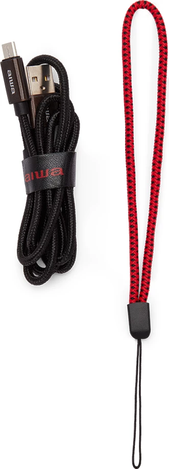 Altoparlant Bluetooth portativ Aiwa BS-200BK, 6 W, IPX6, TWS, FM, 2000 mAh, i zi