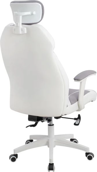 Karrige për zyre SALENA FH1086.10, hiri/e bardhë