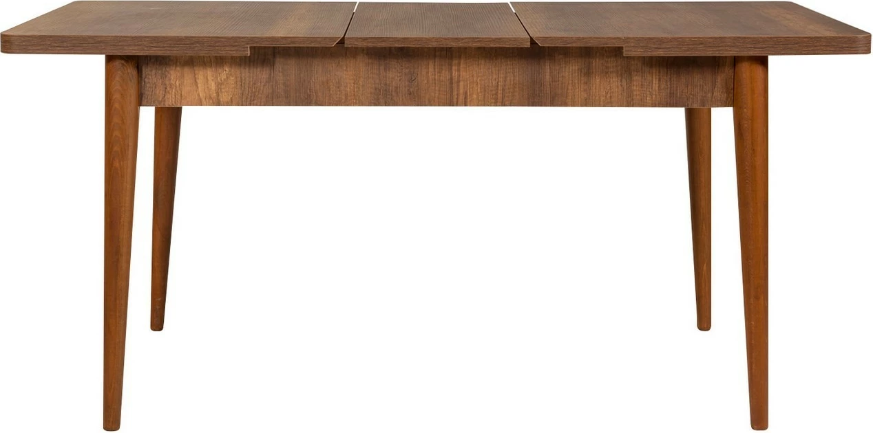 Set tavolinë me karrige dhe konsol, zgjatues, 7 pjesë, Skye Decor, Vina 03 0701, ngjyrë arre, gri