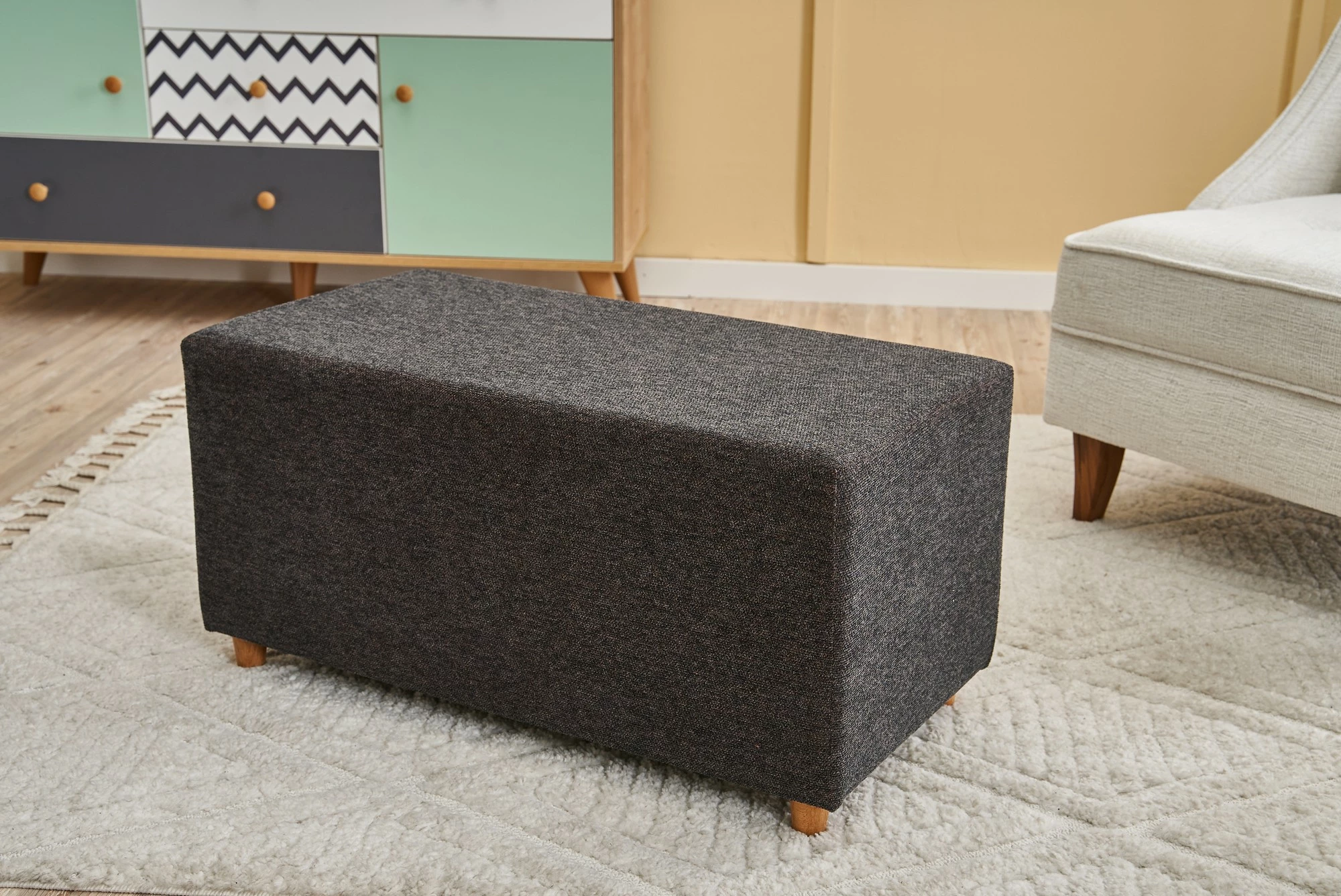Puf Atelier del Sofa, Genma Gabbana, antracit dhe bakër