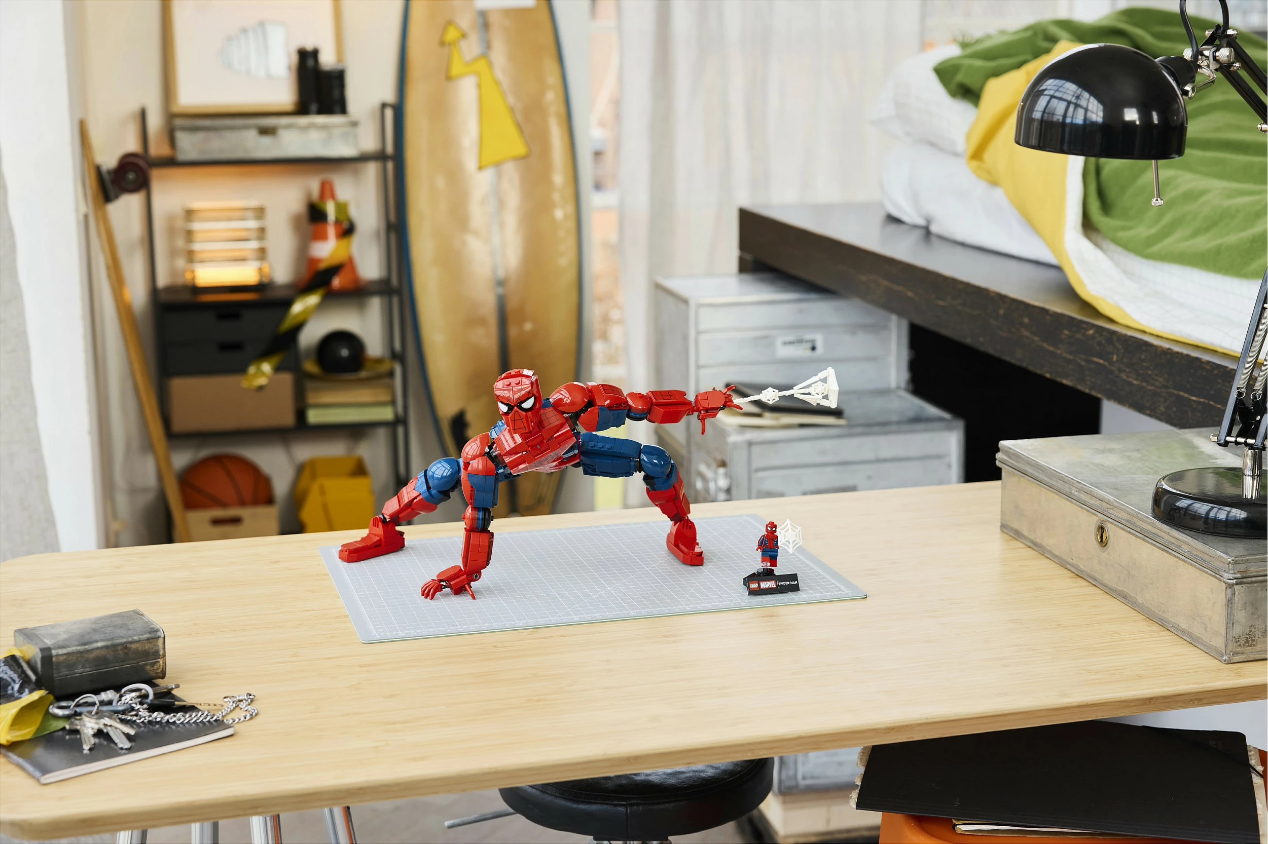 Set ndërtimi LEGO Marvel 76346 Spider-Man, 813 copë, 12+, shumëngjyrësh
