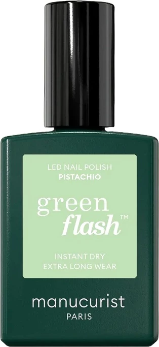 Llak për thonj për femra Manucurist Green Flash Pistachio, 15ml