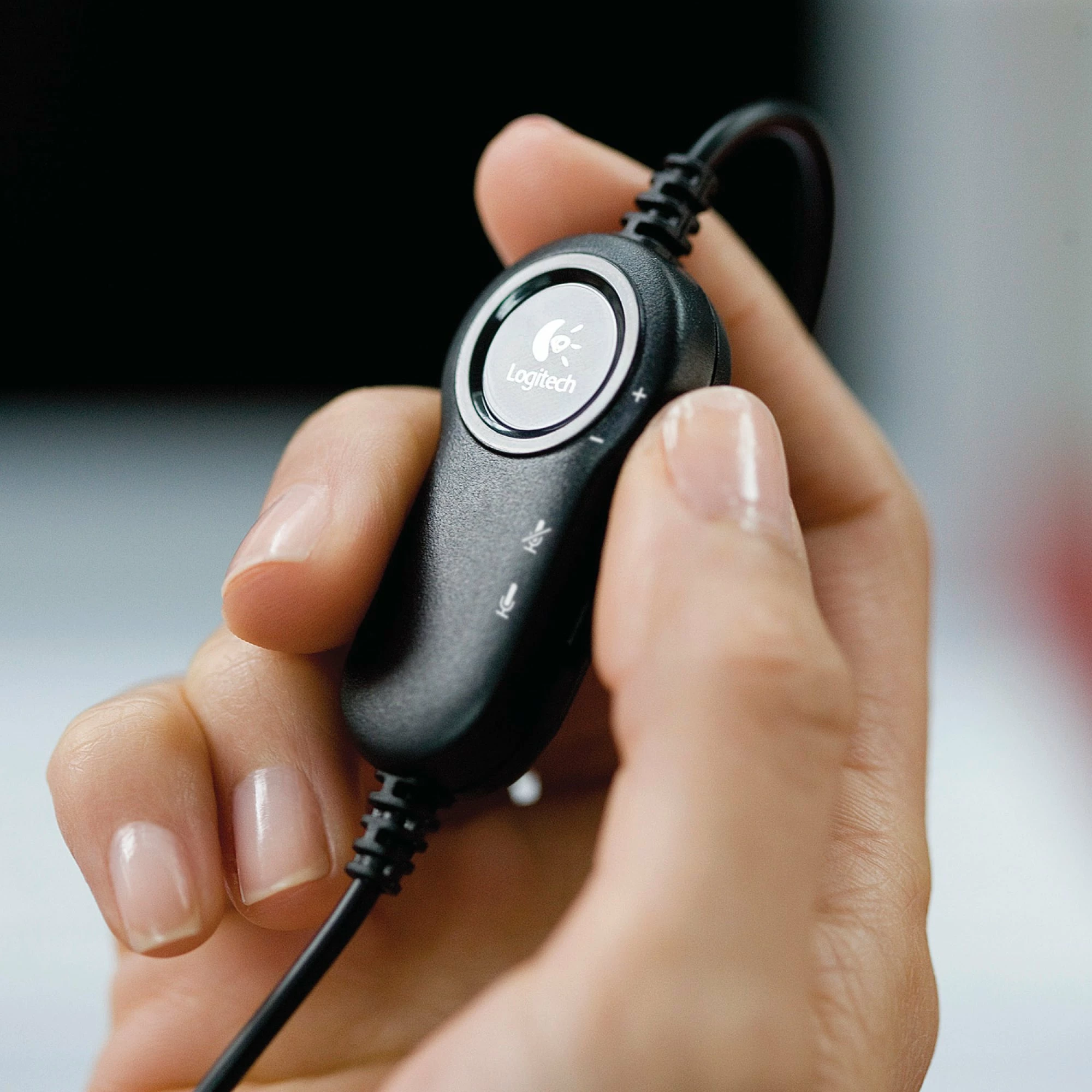 Kufje Logitech H150 (981-000350), me mikrofon, 3.5 mm, kabllo 1.8 m, të bardha