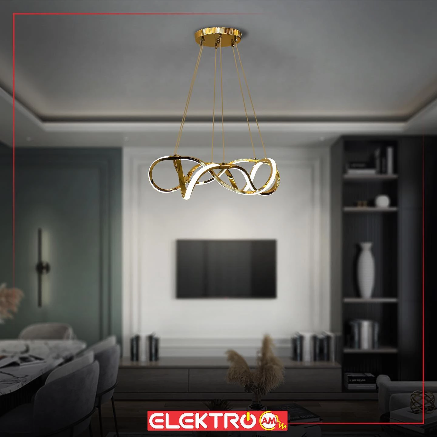 Abazhur i varur LED W07-GD