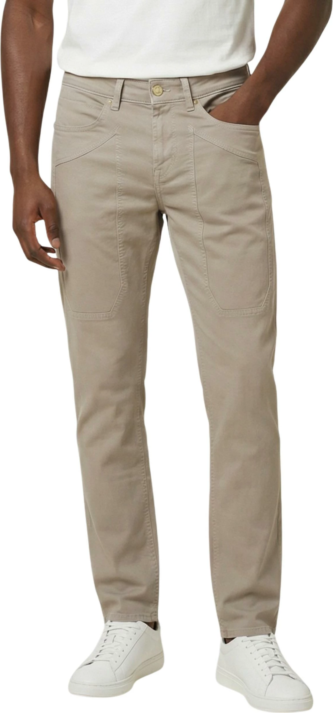 Xhinse slim fit për meshkuj Jeckerson JOHN, bezhë [Madhësia: W31]