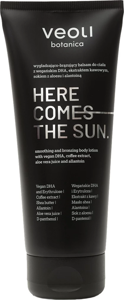 Balsam për trup, Veoli Botanica Here Comes The Sun, 200ml për femra