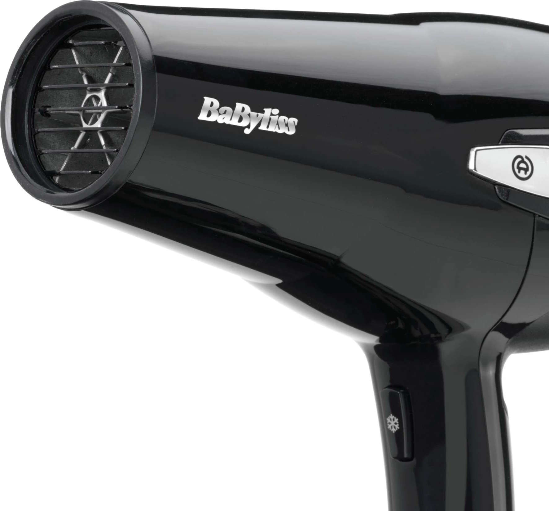 Tharëse flokësh BaByliss D374DE 2000W me difuzer, jonizim, teknologji qeramike, e zezë