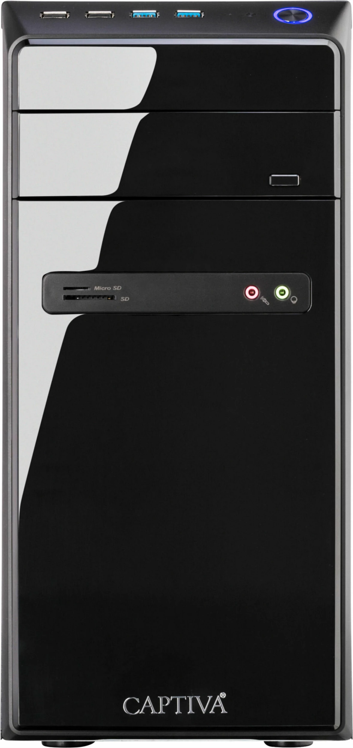 Kompjuter Captiva Business/Office R100-507, Ryzen 5 Pro 5655G, 32GB RAM Memorje, 1TB SSD M.2, Windows 11 Home, i zi